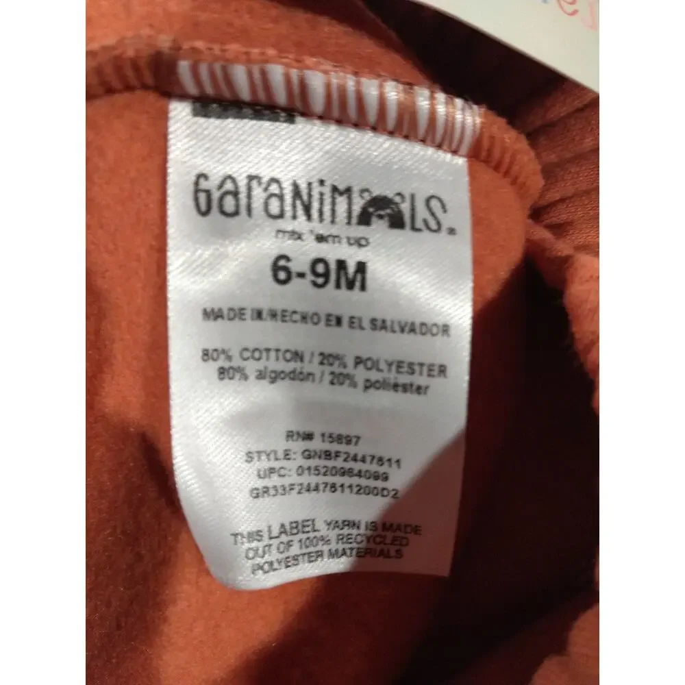 Garanimals Baby Boy Solid Fleece Joggers, Sizes 6-9 Months